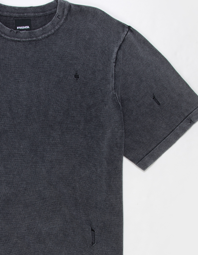RSQ Distressed Mens Tee image number 2