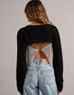 WEST OF MELROSE Sequin Womens Shrug image number 3