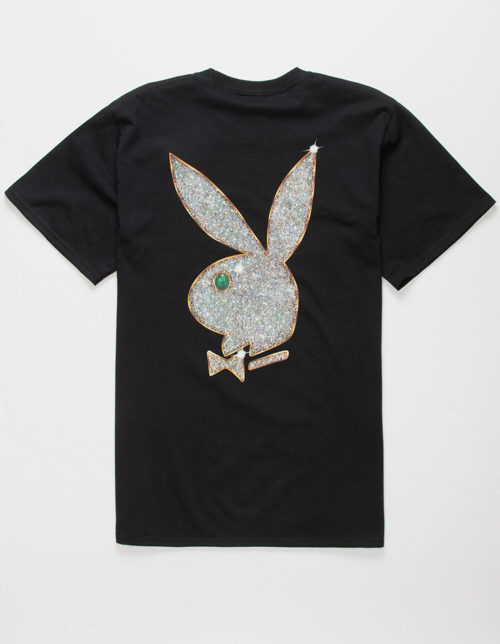 HUF x Playboy Logo Mens Tee - BLACK 