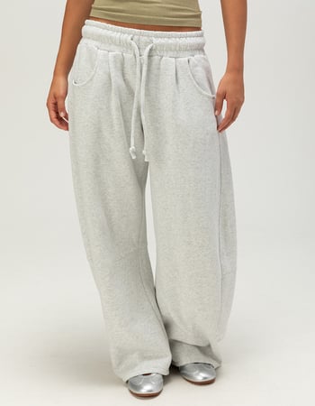 BDG Urban Outfitters Womens Barrel Leg Jogger Sweatpants Alternative Image