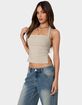 EDIKTED Dara Halter Top image number 3