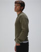 RSQ Mens Washed Crewneck Sweater image number 6