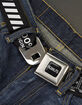 BUCKLE-DOWN Peanuts Snoopy Care Symbols Seatbelt Belt image number 3