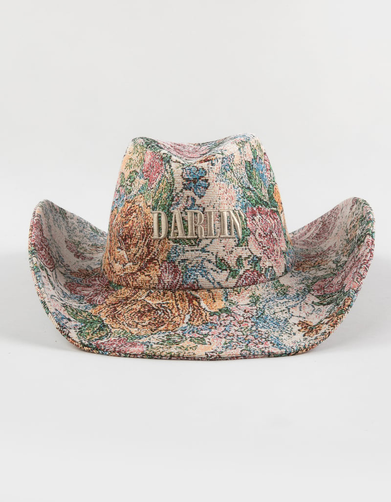 Darlin Tapestry Womens Cowboy Hat image number 1