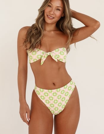 DIPPIN' DAISY'S Seashore High Waist Cheeky Bikini Bottoms Primary Image