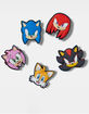 CROCS Sonic The Hedgehog 5 Pack Jibbitz&trade; Charms image number 1