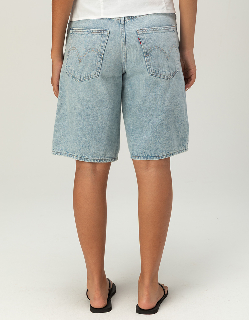LEVI'S Womens Middy Jorts - Abraided Art image number 3