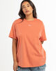 NIKE Sportswear Essential Womens Oversized Tee image number 1