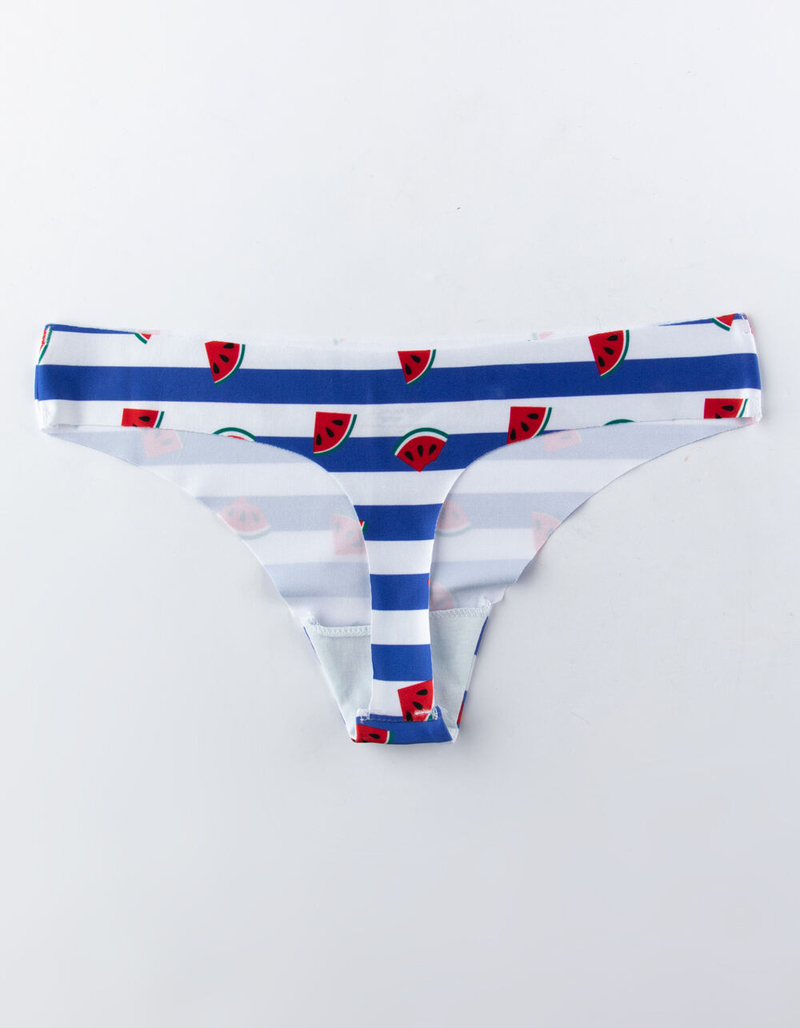 FULL TILT Watermelon Laser Cut Thong image number 1