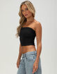 FULL TILT Textured Seamless Womens Tube Top image number 3