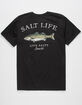 SALT LIFE Stripes Bass Mens Tee image number 1