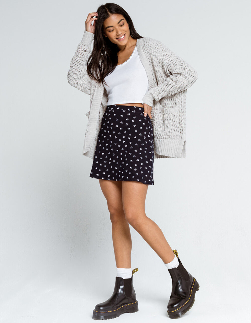 SKY AND SPARROW Floral Skater Skirt image number 0