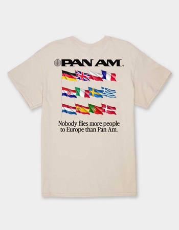 PAN AM European Flags Unisex Tee Alternative Image