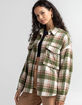 ACOA Plaid Womens Shacket image number 1