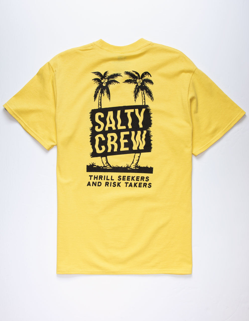 SALTY CREW Wavy Palms Mens T-Shirt image number 0