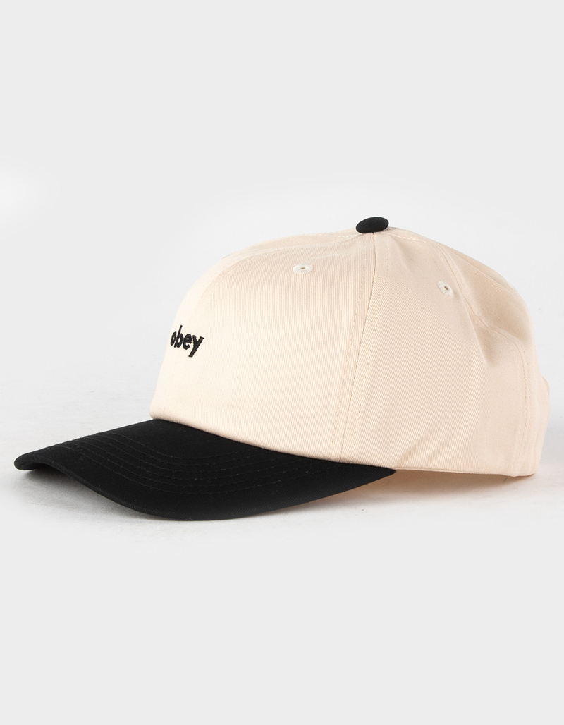 OBEY Benny 6 Panel Mens Snapback Hat image number 1