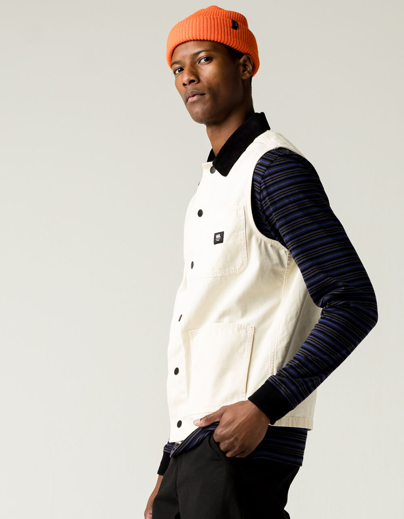 VANS Drill Chore Canvas Mens Vest image number 2