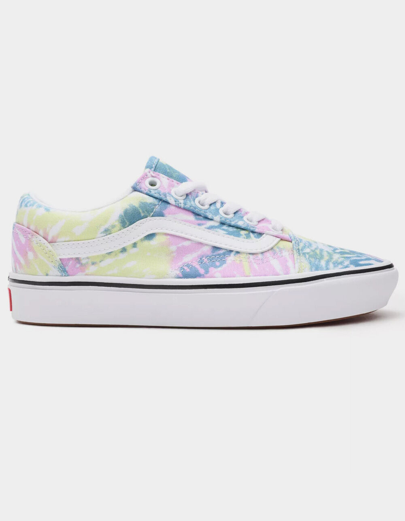 VANS Tie Dye ComfyCush Old Skool Womens Shoes image number 2