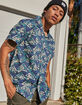 RSQ Printed Mens Button Up Shirt image number 1