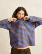RHYTHM Porto Womens Long Sleeve Stripe Tee image number 4