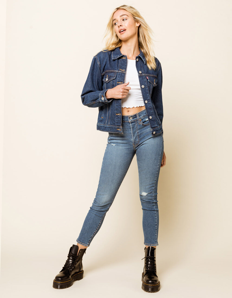 LEVI'S Ex-Boyfriend Womens Denim Jacket image number 3