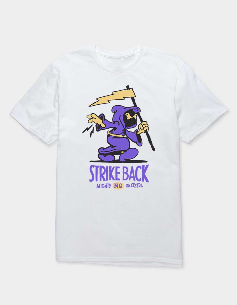 MIGHTY GRATEFUL Strike Back Unisex Tee image number 0