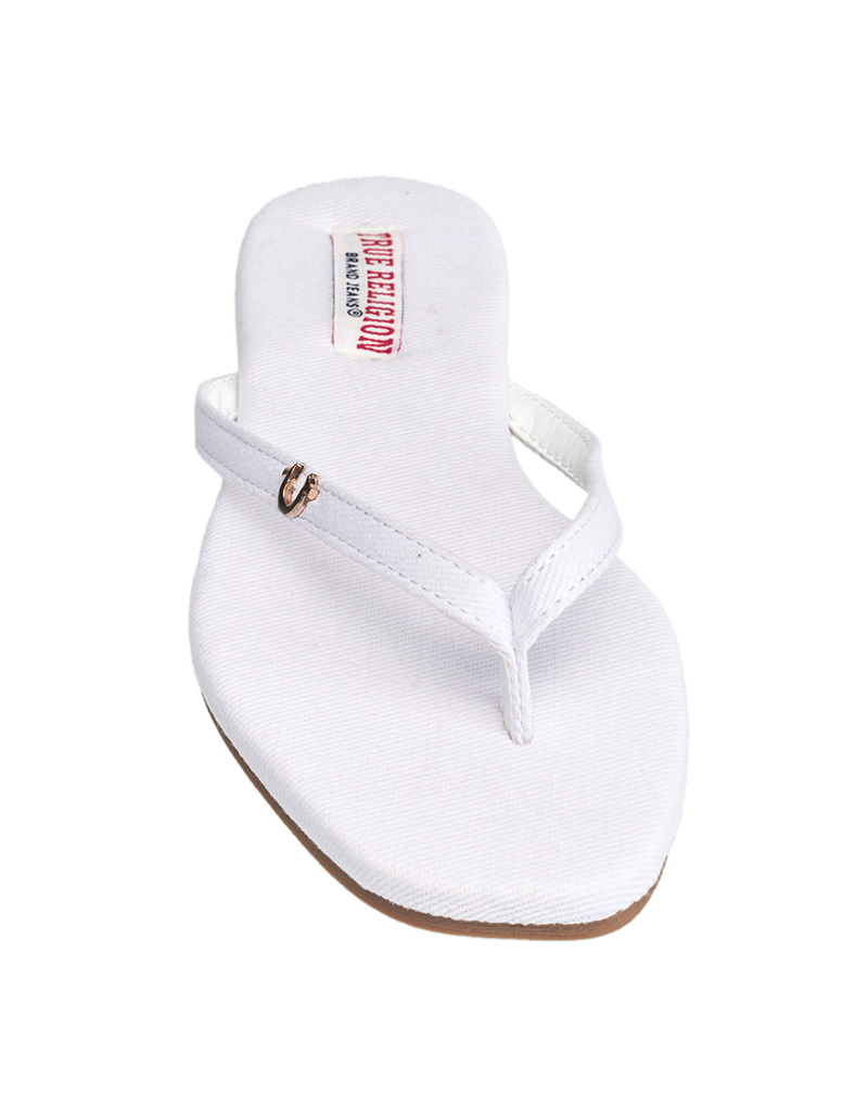 TRUE RELIGION Sexyy Thong Slip-On Womens Flip Flops image number 3