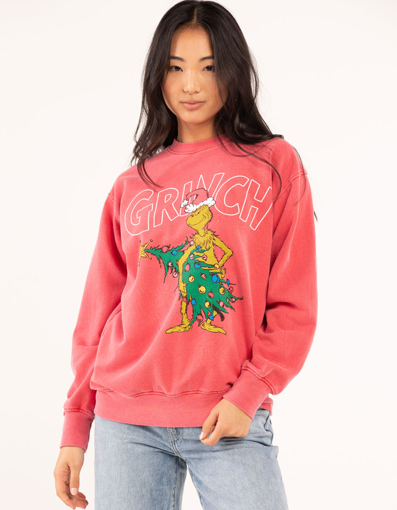 THE GRINCH Womens Crewneck Sweatshirt image number 0