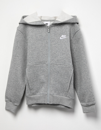 NIKE Sportswear Club Fleece Girls Zip-Up Hoodie Primary Image