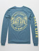 SALT LIFE Sunrise Palms Mens Tee image number 1