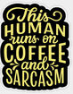 STICKER CABANA Coffee Sarcasm Sticker image number 2