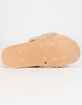 BAMBOO Teddy Faux Fur Womens Slide Sandals image number 5