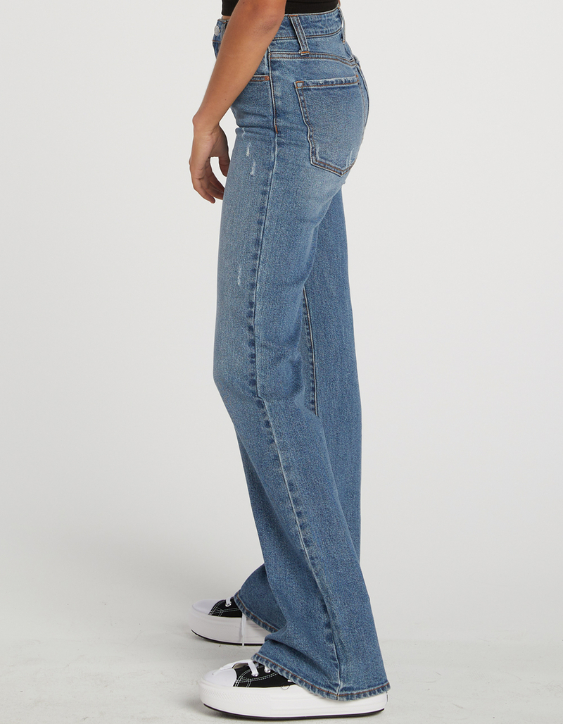 RSQ Womens High Rise Flare Jeans image number 2