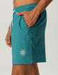 RSQ Mens Seersucker 6.5" Swim Trunks image number 7