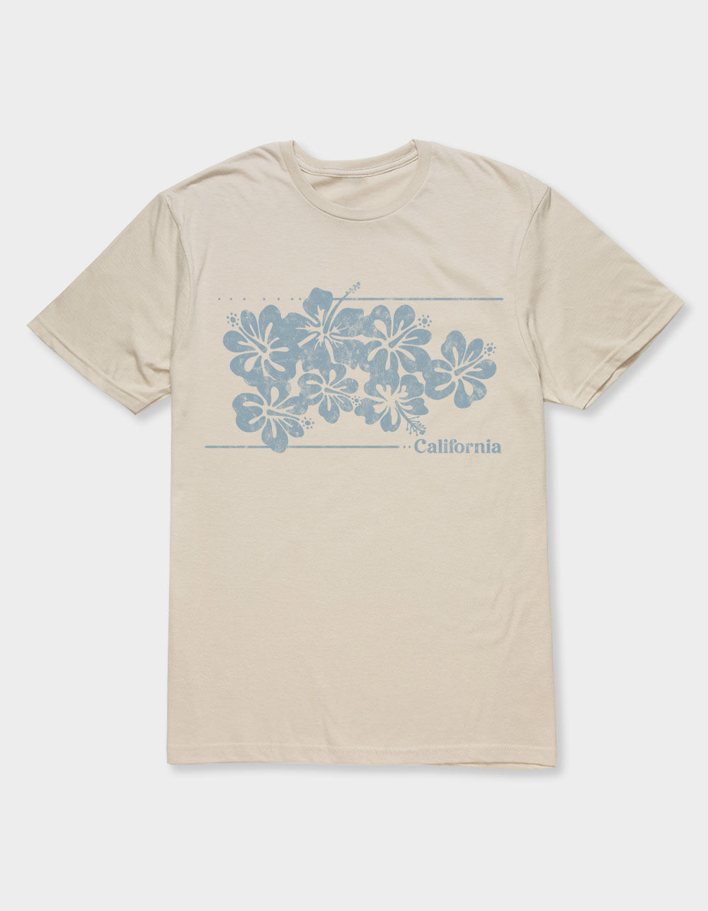 専用House on the hill S/S Tee (Flower) HIBISCUS California Unisex Tee - SAND | Tillys