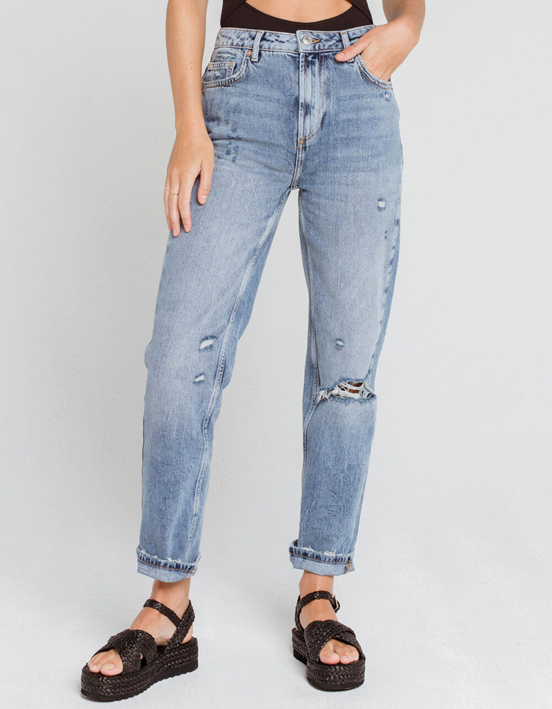 FREE PEOPLE Dakota Straight Leg Womens Jeans image number 1