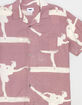 OBEY Jacques Mens Button Up Shirt image number 2