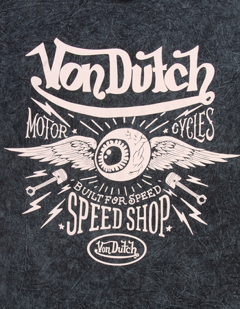 VON DUTCH Speed Shop Mens Tee Alternative Image