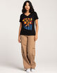 STATE FORTY EIGHT Relaxed V-Neck Womens Tee image number 4