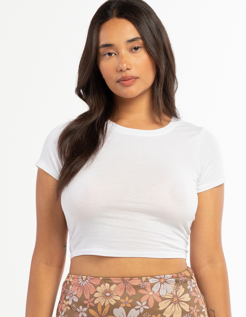 FULL TILT Essentials Womens Baby Tee image number 4