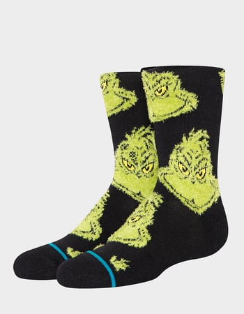 STANCE x The Grinch Mean One Boys Crew Socks Primary Image