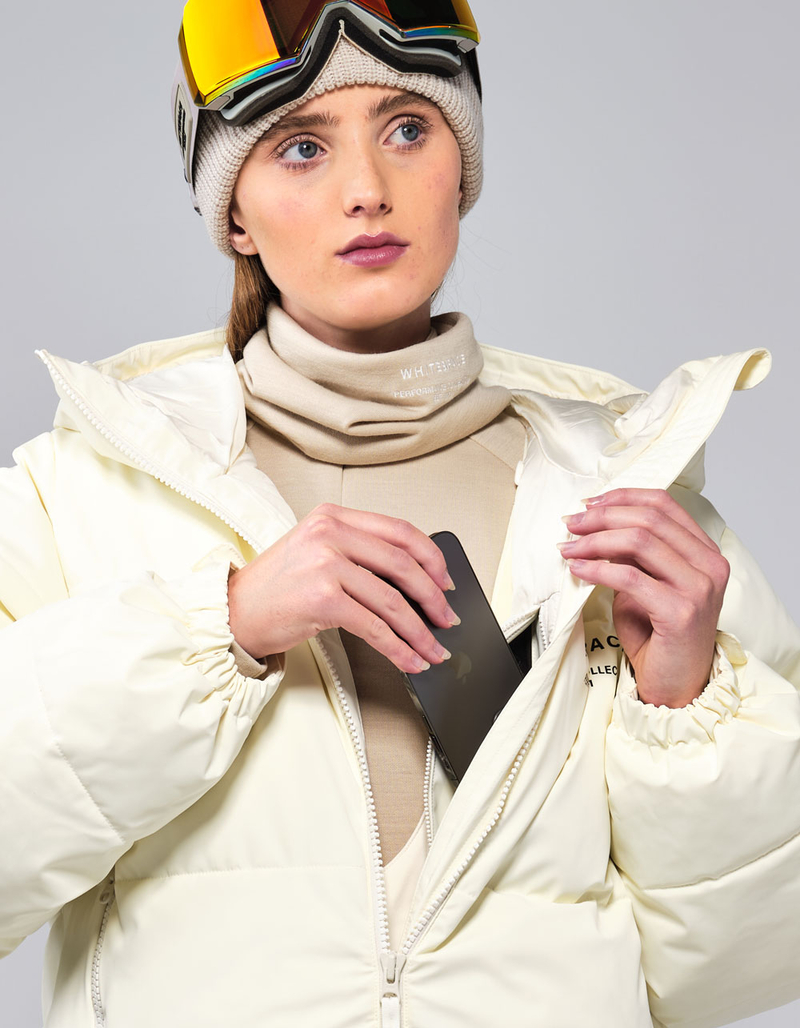 WHITESPACE Cropped Puffer Womens Snow Jacket image number 1