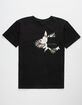 RIP CURL The Digs Black Boys Pocket Tee image number 1