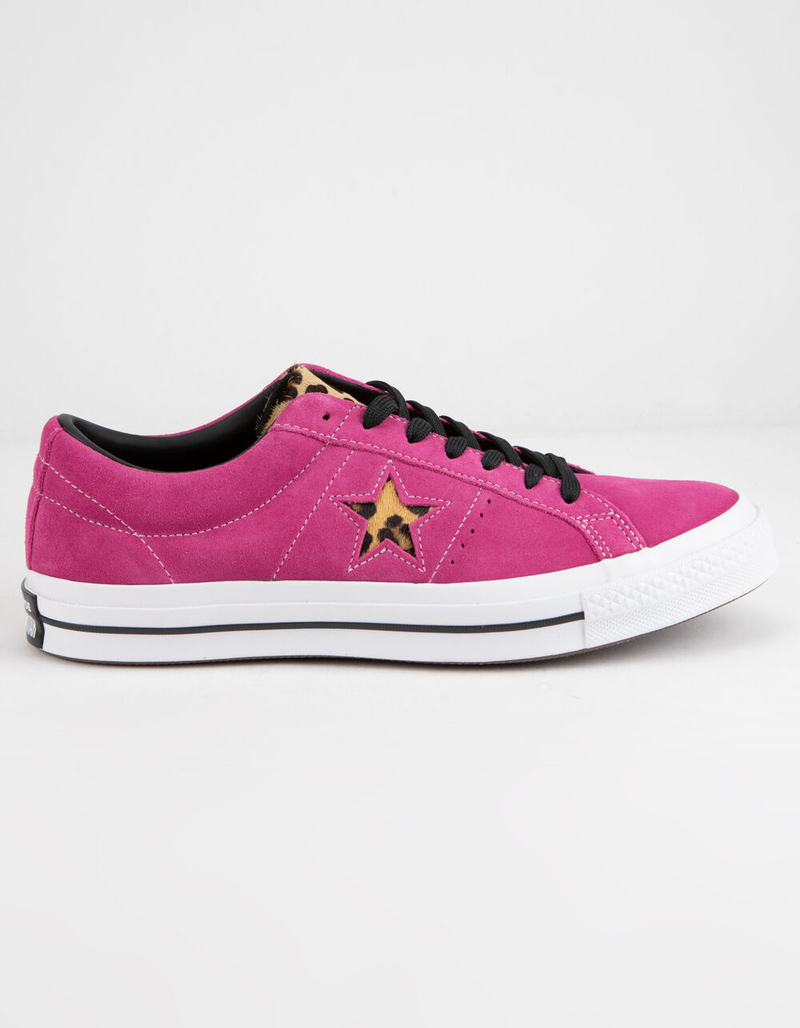 CONVERSE One Star OX Active Fuchsia & White Shoes image number 0