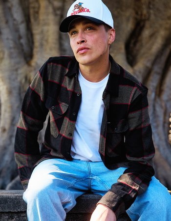 BRIXTON Bowery Mens Flannel Primary Image