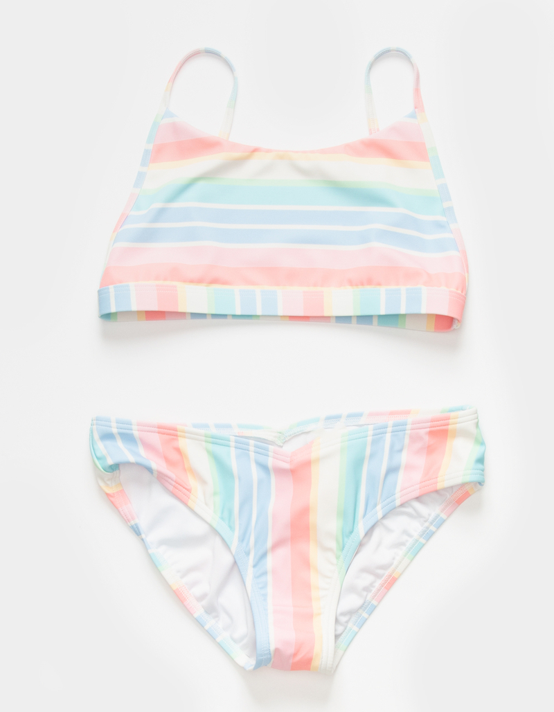 BILLABONG So Stoked Girls Bralette Bikini Set image number 0