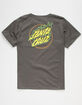 SANTA CRUZ Absent Flame Dot Boys T-Shirt image number 1