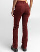 BDG Urban Outfitters Burgundy Corduroy Flare Womens Pants image number 4