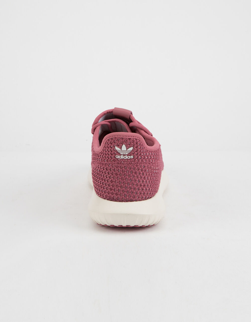 ADIDAS Tubular Shadow Trace Maroon & Chalk White Womens Shoes image number 4