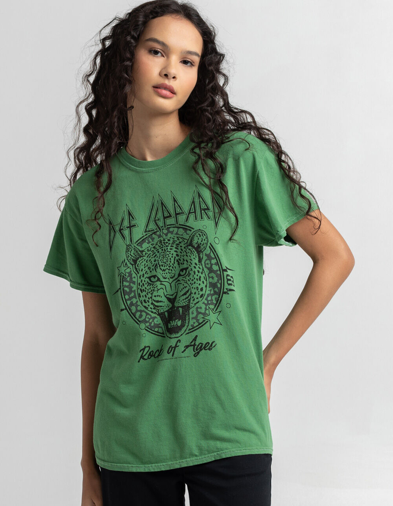 VINYL ICONS Def Leppard Rock Of Ages Womens Tee image number 0